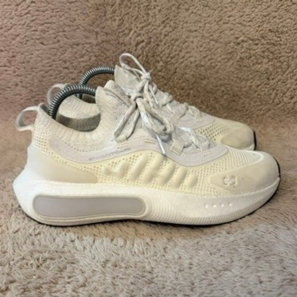 Under Armour HOVR Phantom 4 Womens Running Shoes White 3027594-100 Size‎ 7.5